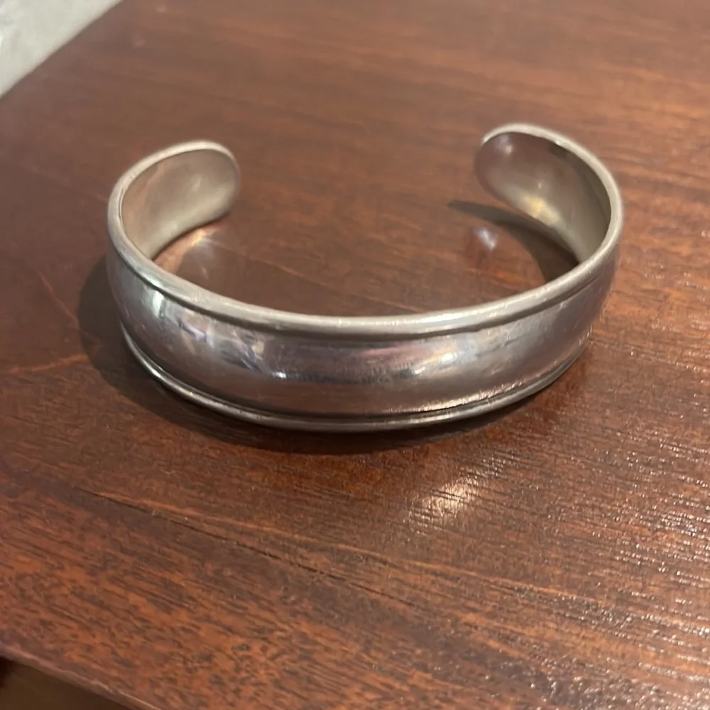 Bulk 3 sterling silver cuff bracelet - Picture 4 of 8